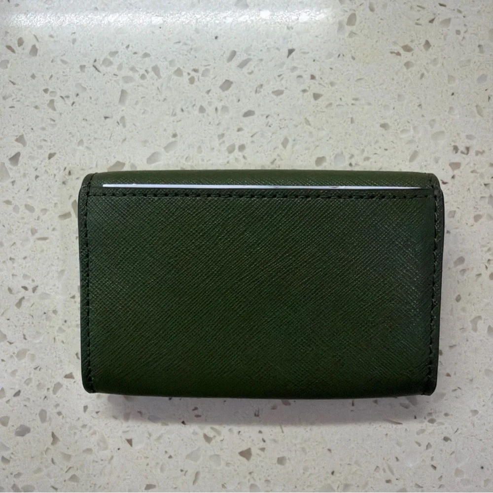 Kate Spade Wallet Christine Laurel Way Mini Card Holder Green NEW - Picture 2 of 6